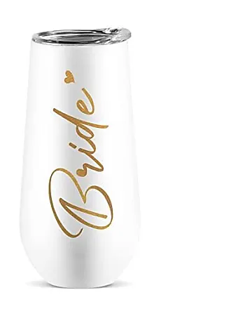 ELEGANTPARK Wedding Gifts for Bride Champagne Flutes Tumbler