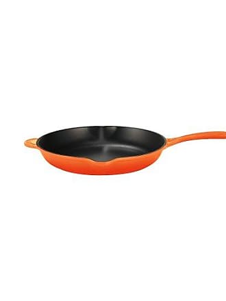 Le Creuset Enameled Cast-Iron 14-1/4-Inch Wok with Glass Lid, Flame