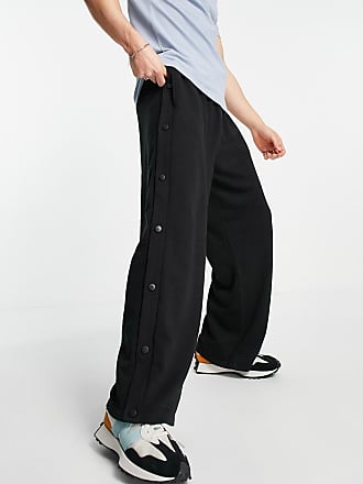 gerippte jogginghose in Schwarz für Herren Herren Bekleidung Hosen und Chinos Business Hosen ausgestellte ASOS Baumwolle 