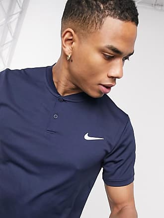 navy nike polo