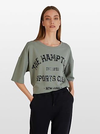 DAMEN Hemden & T-Shirts Gerippt Object T-Shirt Grün S Rabatt 67 % 