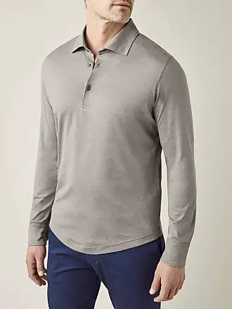 MR P. Pointelle-Knit Cotton-Blend Half-Zip Polo Shirt for Men