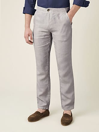 Men Cotton Business Leisure Straight-Leg Long Pants Casual Pants,Sedona sage,38,L32 