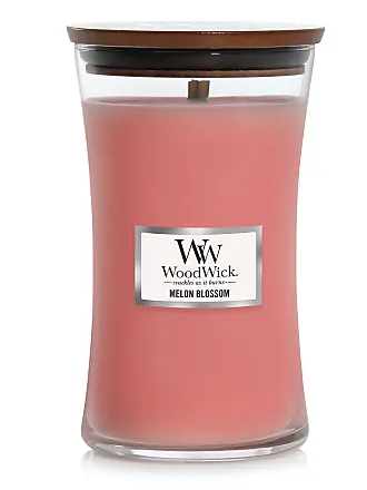 WoodWick Large Hourglass Candle, Coastal Sunset - Premium Soy Blend Wax,  Pluswick Innovation Wood Wick, Made in USA