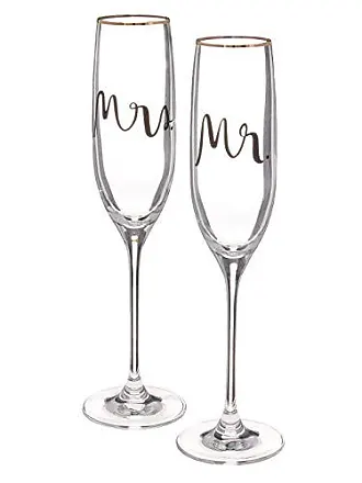 Kate Spade New York Cheers to US Dirty Neat Martini Glasses Set of 2