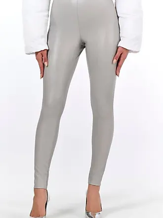 Alosoft Ribbed High-Waist Shimmer Legging - Light Grey Iridescent