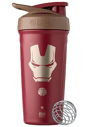 Blender Bottle Strada Twist 24 oz. Stainless Steel Shaker - Red 