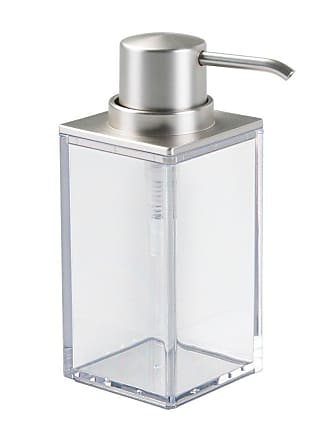 12 Oz Clear Plastic Inter-Design 50104 Foaming Soap Pump Bronze 