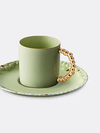 L'Objet Malachite Espresso Cup And Saucer Set - Farfetch