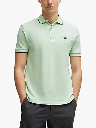 BOSS Green Paddy Pro Cotton-Blend Piqué Polo Shirt