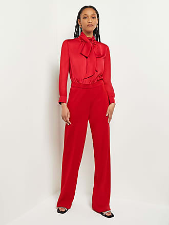  cabi Downtown Jumpsuit (xs, red) : Clothing, Shoes & Jewelry