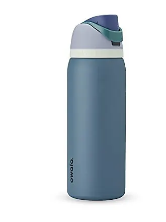 Owala FreeSip Insulated Stainless Steel Water Bottle with Straw for Sports  and Travel, BPA-Free, 24-oz, Blue/Teal (Denim)