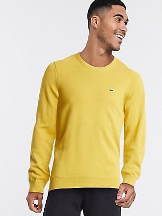 pull jaune lacoste