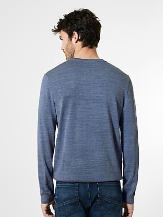 V- Pullover aus Baumwolle in Blau: Shoppe bis zu −50% | Stylight