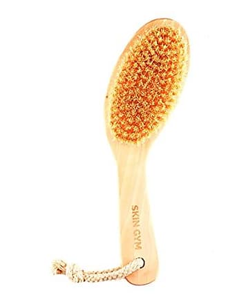 Skin Gym Skin Gym Dry Body Brush Exfoliating Bath Scrubber with Soft and Stiff Bristles For Cellulite Treatment, Lymphatic Drainage and Blood Circulation Impro