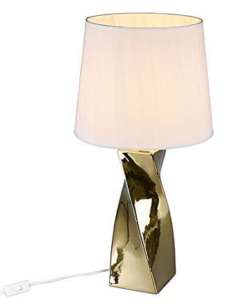 RGB LED Tisch Lampe Fernbedienung Dekor Lese Leuchte gold Nacht Licht dimmbar 