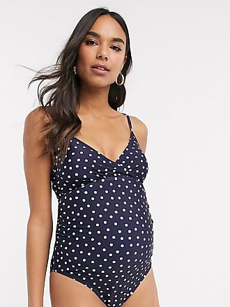 new look polka dot swimsuit