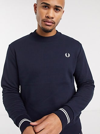 Fred Perry Crew Neck Sweaters − Sale 