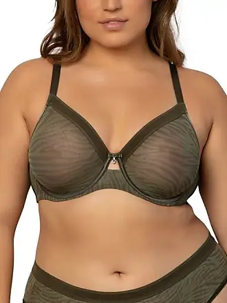 Curvy Couture Women's Plus Size Sheer Mesh String Bikini Panty, Bark,  X-Small : : Clothing, Shoes & Accessories