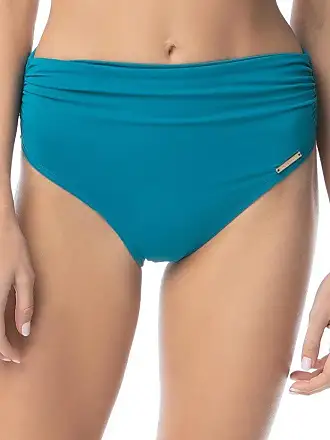 Vince Camuto Shirred Smooth Fit Cheeky Bikini Bottom - Riviera Solids