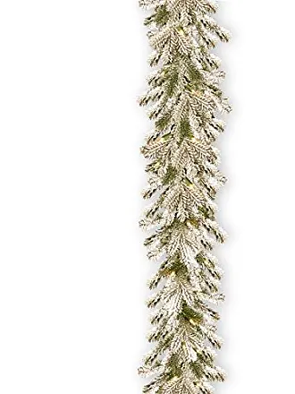 National Tree Company Pre-lit Artificial Christmas Garland, Green