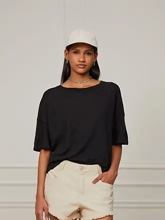 Camiseta Cropped John John Onça Off-White