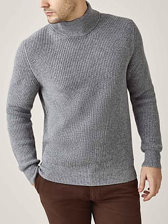 Sweatwater Mens Knit Thick Pullover Pure Color Turtleneck Jumper Sweater 