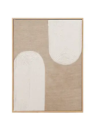 Set x3 Cuadros Abstractos, pintura, beige, Japón – Tree House Deco