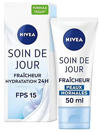 NIVEA SUN Crème visage femme anti-âge & anti-taches FPS 50 2 x 50 ml ,  crème hydratante visage formule Q10 pour usage quotid