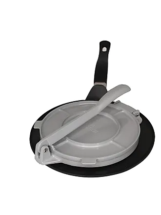  IMUSA USA Unique 9.5 Tulip Line Fry Pan with Grey Speckled  Ceramic Interior & Colored Handle: Home & Kitchen