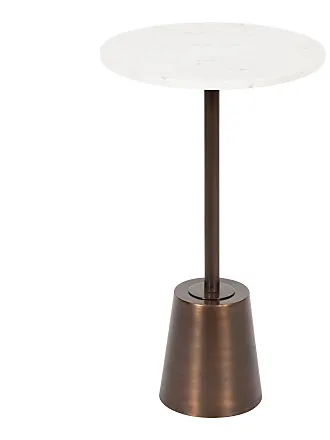 Kate and Laurel Karlsen Wood and Metal Slim Side Table - On Sale