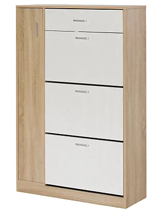 Mueble zapatero 80 x 30 x 91.5 cm color madera