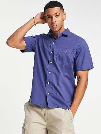 Camisa Classic Fit con estampado Hoffman Polo Ralph Lauren de hombre de color Azul Hombre Ropa de Camisas de Camisas informales de botones 
