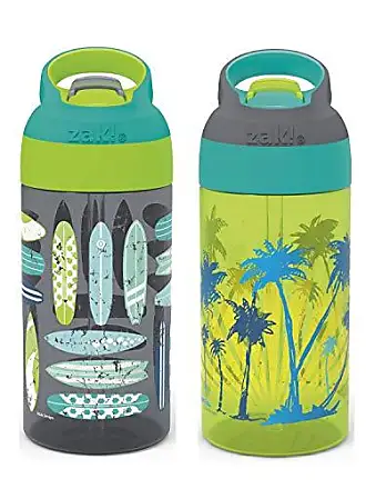  Replacement Straws and Bite Valve Compatible with Zak Designs  Kelso 15 oz Water Bottle, BPA-Free and Durable (Pack of 4) : Health &  Household
