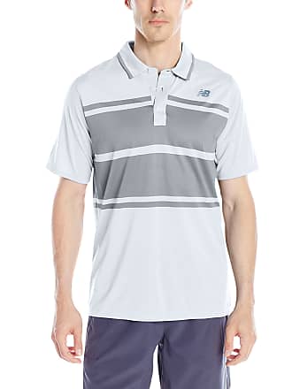 new balance polo shirt Silver