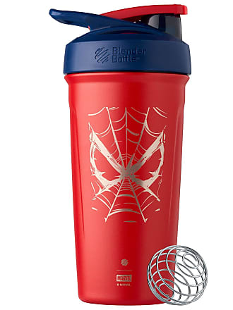  BlenderBottle Marvel Radian Shaker Cup Insulated Stainless  Steel Water Bottle with Wire Whisk, 26-Ounce, Spider-Man Spider : Health &  Household