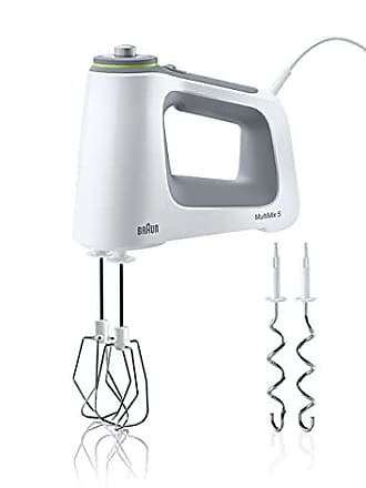 Braun 12 Cup Food Processor Ultra Quiet Powerful motor 7 Attachment Blades  + Chopper and Citrus Juicer , Made in Europe White