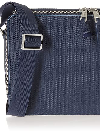 Lacoste Medium Flat Crossover Bag Blue