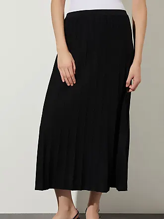 Compare Prices for Plus Size Pleated Soft Knit Maxi Skirt - Ming Wang ...