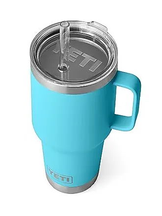 YETI Rambler 35 oz Straw Mug, Vacuum Insulated, Stainless Steel, Canopy  Green: Home & Kitchen 