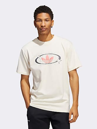 Men's White adidas Originals T-Shirts: 65 Items in Stock | Stylight