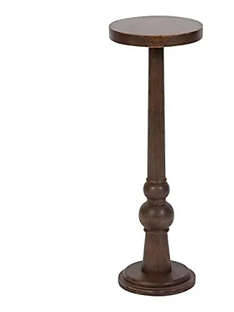 Kate and Laurel Karlsen Wood and Metal Slim Side Table - On Sale