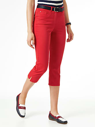 Damen Kleidung Shorts Capri-Hosen Dreamstar Capri-Hosen Dreamstar Größe 40 Capri-Jeans Grün 