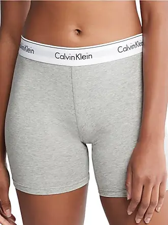 Calvin Klein Women's Modern Cotton Boxer Brief, Grey Heather, X-Large :  : Clothing, Shoes & Accessories