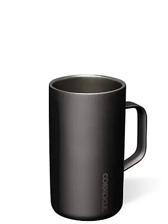  Corkcicle Commuter Cup Insulated Stainless Steel Spill Proof  Travel Coffee Mug Keeps Beverages Cold for 9 Hours and Hot for 3 Hours,  Ceramic Slate, 17 oz : Home & Kitchen