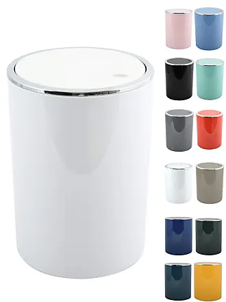 Bekaform Tischmülleimer, 1,5 Liter Farbe: weiß, Ø 14,2, Höhe: 22,5 kaufen  Farbe: weiß, Ø 14,2, Höhe: 22,5