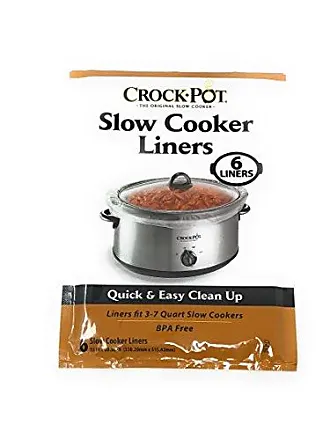 Crock Pot 3-7 qt. Clear Plastic Slow Cooker Liner