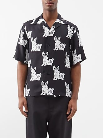 2023 Summer Luxury Rabbit Cotton Men's T-shirt Short Sleeve Men