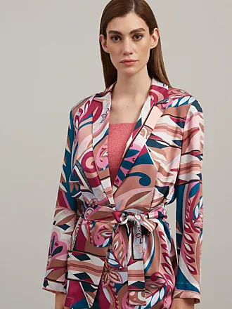 Balmain Bathrobe With Contrasting Border M at FORZIERI