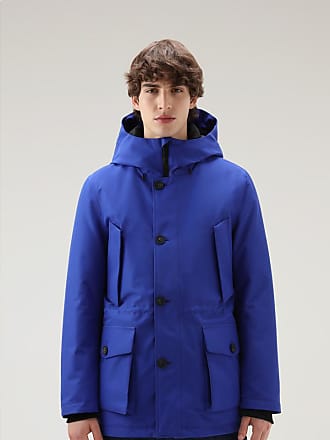 Uomo Abbigliamento da Giacche da Piumini e giacche imbottite Arctic parkaWoolrich in Cotone da Uomo colore Blu 